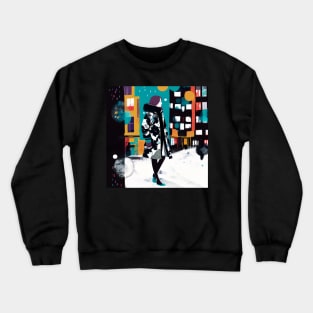 Winter's Silent Beauty Crewneck Sweatshirt